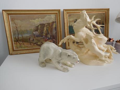 Štvanice / hon na jelena / 50. léta l. lhota,