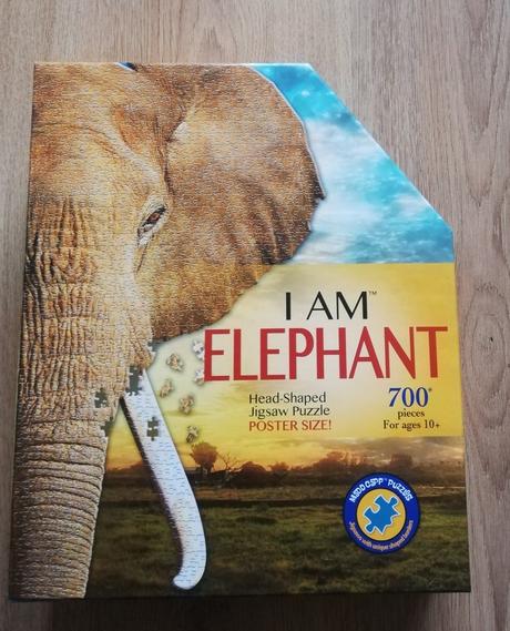Puzzle slon 700ks - nové vhodné ako darček,
