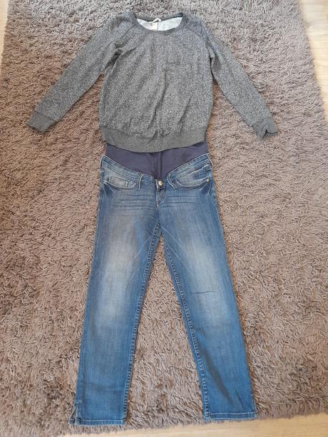 Tehotenské rifle, h&m,s