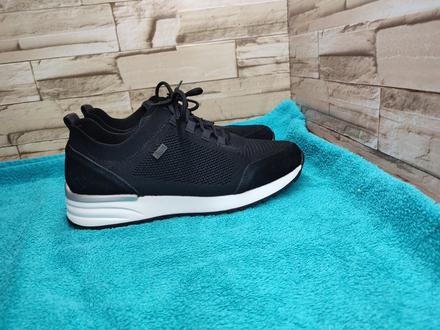 Rieker 38 - dámske čierne sneakersy s membránou, rieker,38