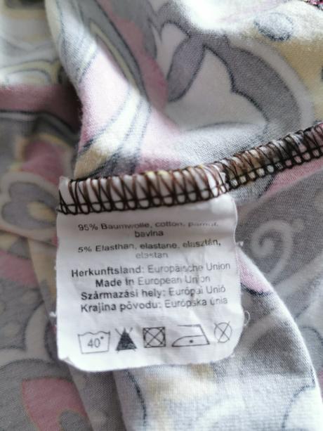 Tehotenská farebná letná bavlnená blúzka brendon, l