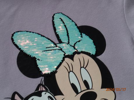 Mikina minnie hm, h&m,128