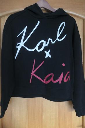 Karl lagerfeld orig. limitka karl&kaia top mikina, s