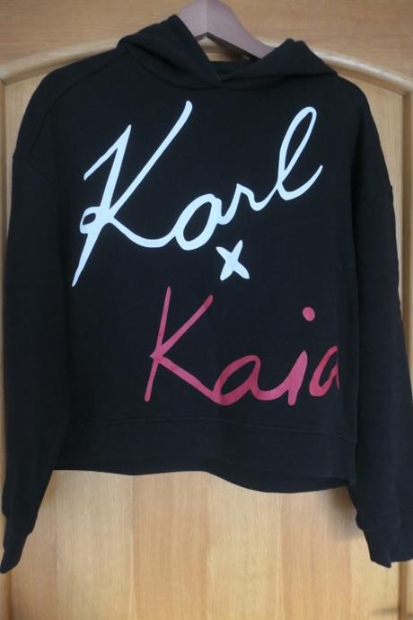 Karl lagerfeld orig. limitka karl&kaia top mikina, s