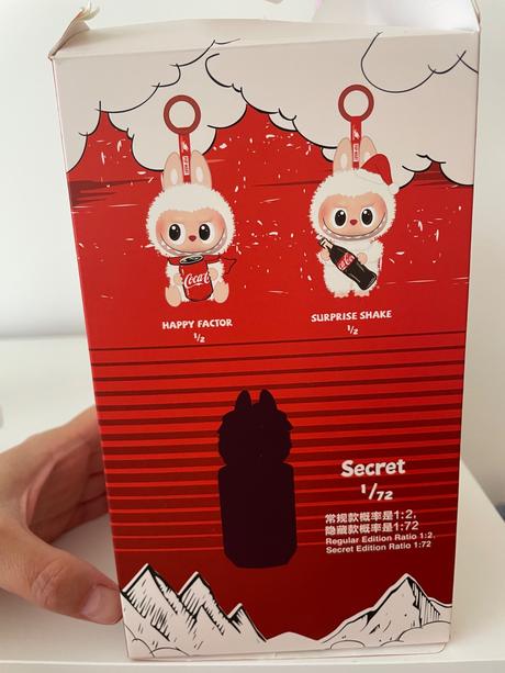 Novy original coca cola labubu popmart, 