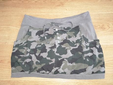 Sukňa l/xl mikinová bavlnená, l