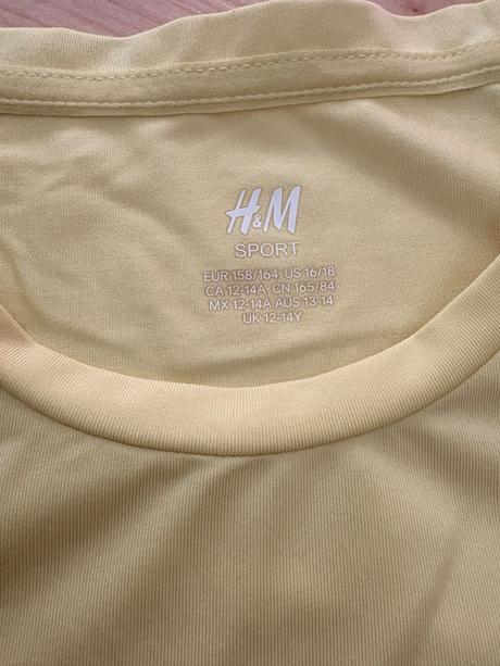 Tričko športové 12-14 rokov, h&m,164