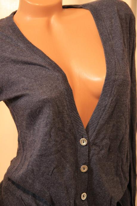 Tmavo modrý sveter, xs/s, xs