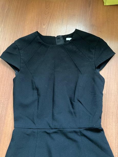 Krasne cierne mini saty, h&m,s