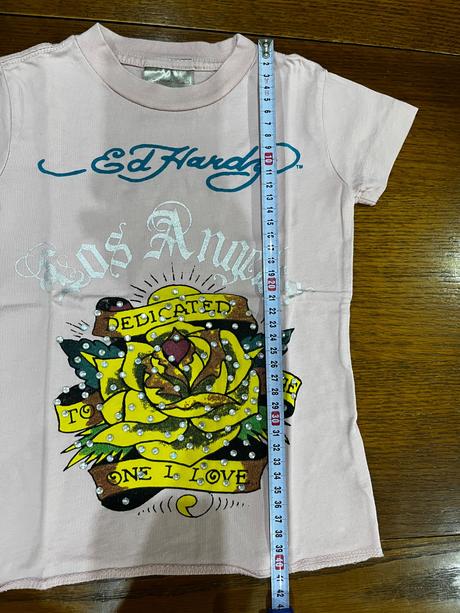 Luxusné tričko ed hardy s kamienkami, ed hardy,92