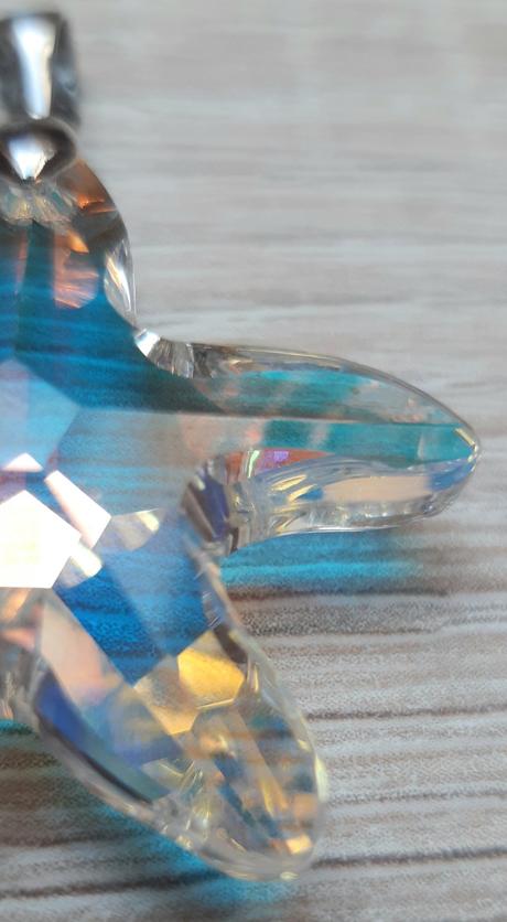 Prívesok swarovski - hviezda, swarovski