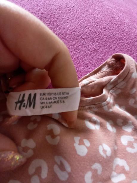 Šaty/tunika, h&m,110