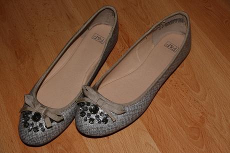 Štýlové balerínky s kamienkami, f&f,41