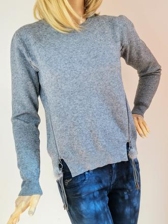 Marinello - šedý dámsky svetrík, s