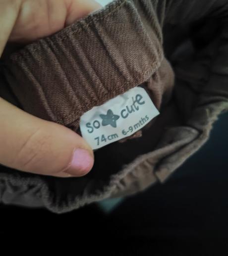 Kapsačové nohavice, pepco,74