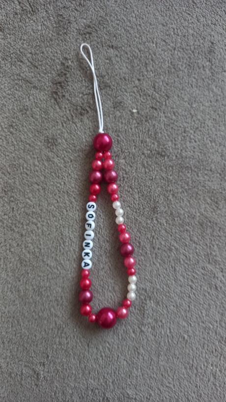 Retiazka na mobil meno sofinka, 