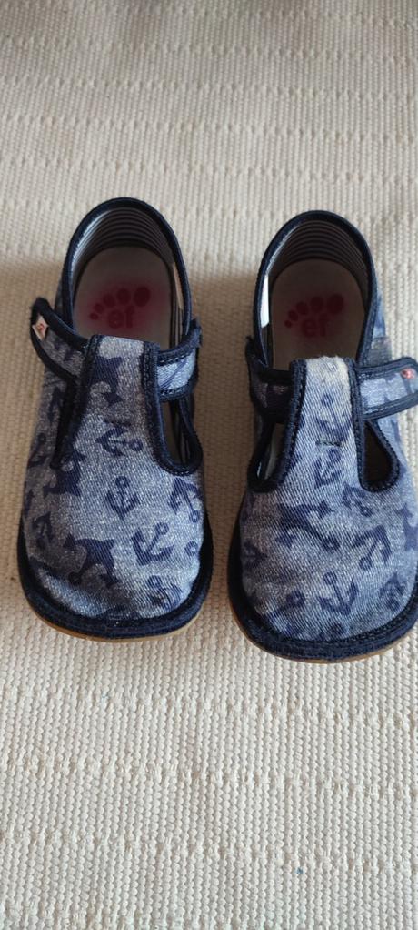 Papučky ef 395 barefoot, rak,28