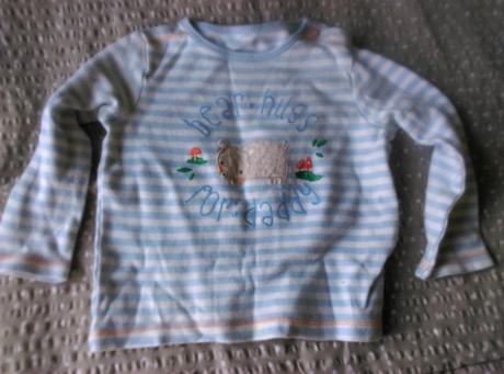 Dlhorukávové tričko mikina, f&f,74