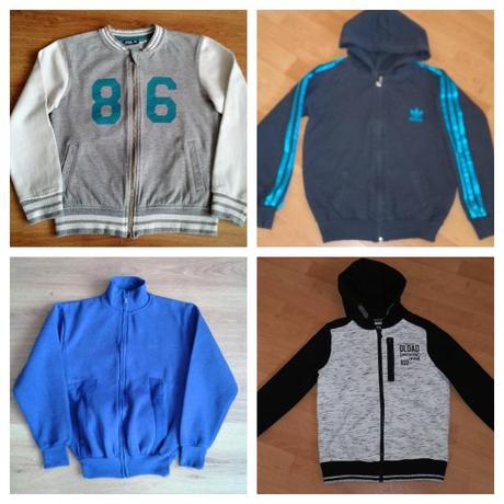 5 ks mikiny v top stave č. 128- 140, benetton,128