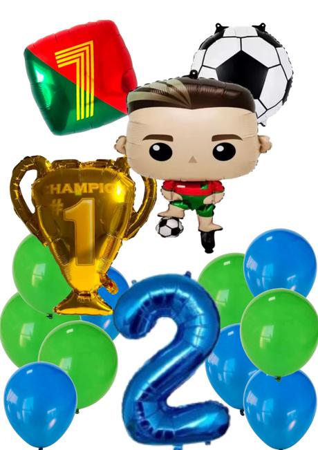 Futbalové balóny ronaldo- až 14/15/16 kusov,