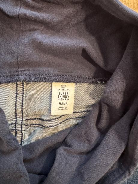 Tehotenské rifle, h&m,s