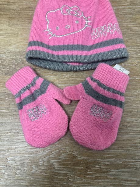 Set čiapka a rukavice hello kitty, hello kitty,80