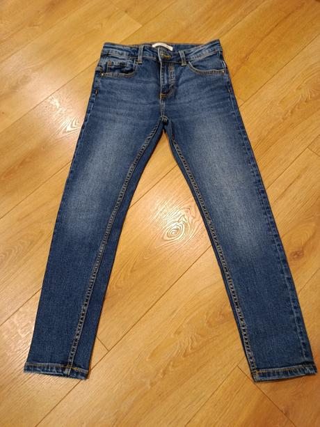 Rifle modré, veľ. 146 cm, reserved, ako nové, reserved,146