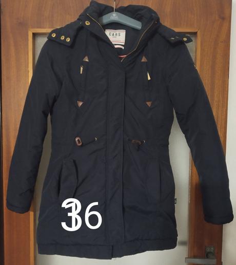 Zimny teplučký kabátik 36, 36