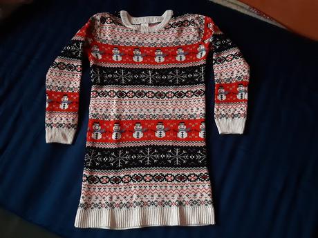 Vianočný pulover / tunika, next,140