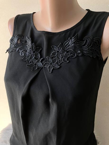 Čierna blúzka (34), xs