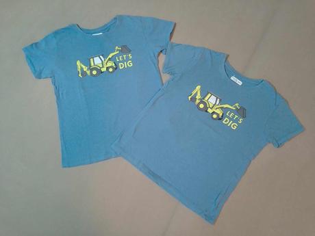 2x tričko pre dvojičky - cena spolu, fox & bunny,140