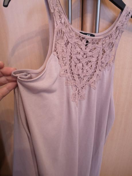 Nádherné letné tricko s výšivkou, h&m,l