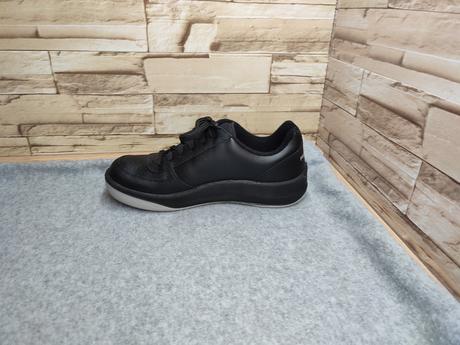 Prestige 37 - čierne kožené tenisky, 37