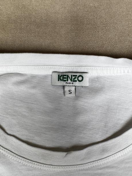 Biele tričko kenzo veľkosti s, s