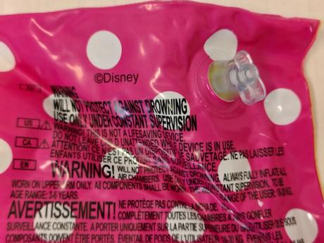 Retro detské rukávniky minnie disney 2014, bestway, 