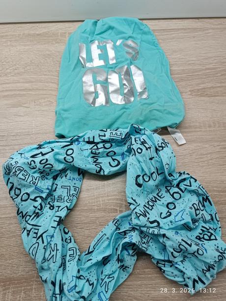 Nákrčník + čiapka, lindex,134