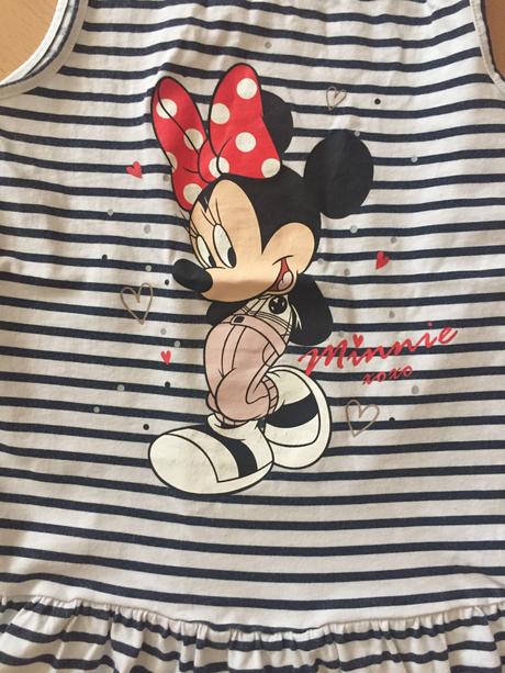 Minnie šatky, h&m,134