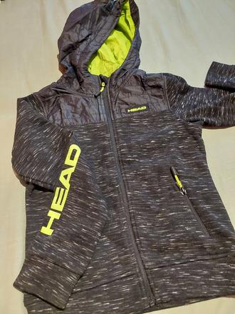 Mikina na zips zn.head, 128