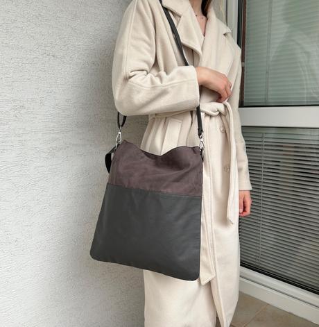 Tmavošedá taška, h&m