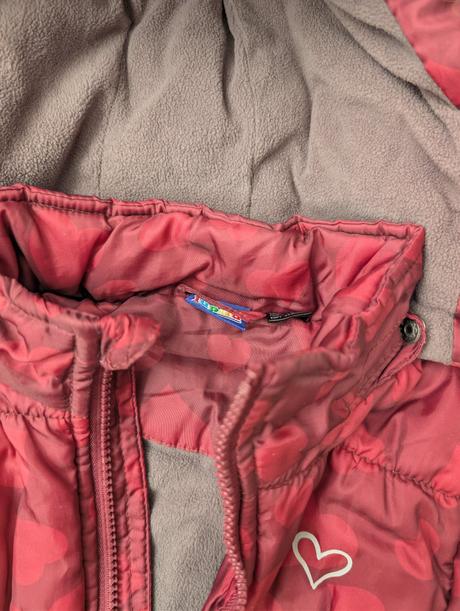 Dievčenská zimná bunda, lupilu,116