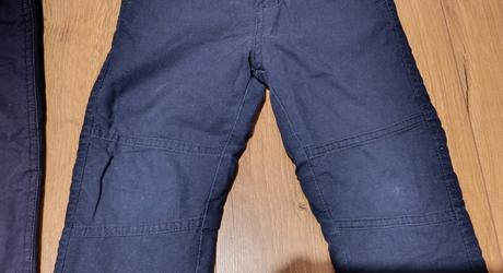 2x oteplene nohavice 104, lupilu,104