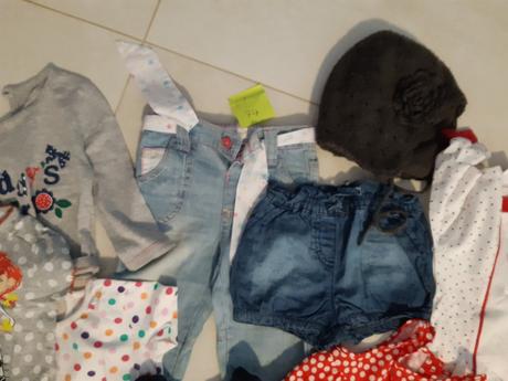 Predam mix oblecenia pre dievcatko 6-9 mesiacov, 68–80