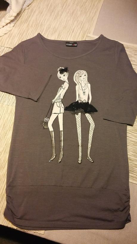Krásne predĺžené tričko, v. 146/152, crashone,146