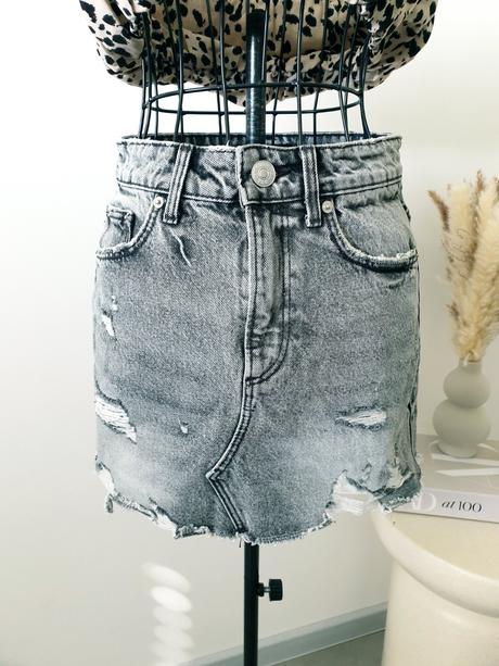 Zara rifľová sukňa xs, zara,xs