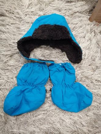 Zimná čiapka - ušianka veľ. 46-48, 92