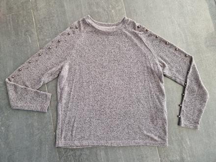 Pulóver s gorálkami na rukáve, vero moda,m