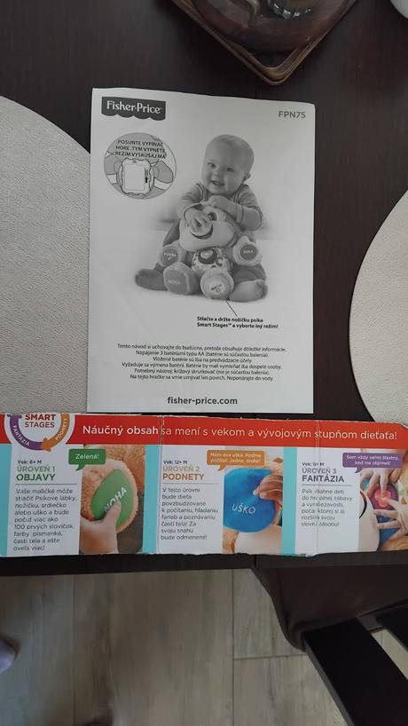 Hovoriaci psík fisher price, 