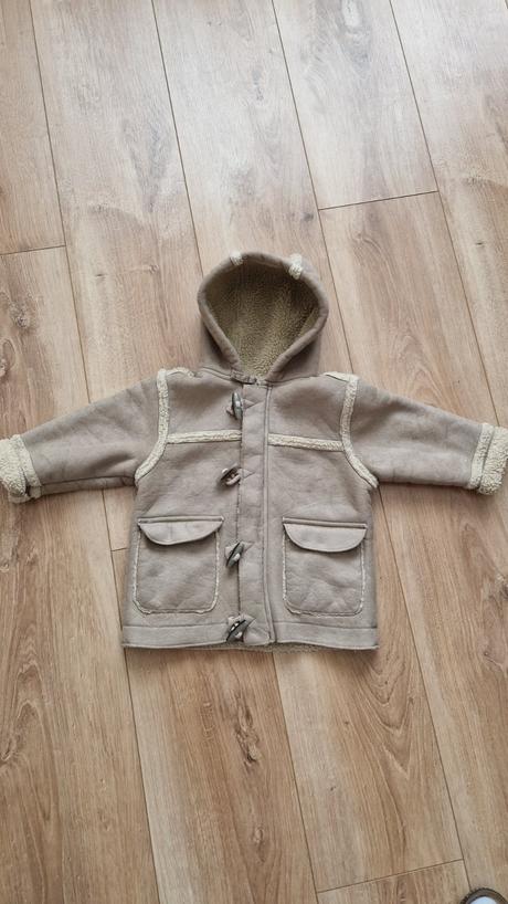 Kožušinová bundička veľ. 80-86 cm., cherokee,80