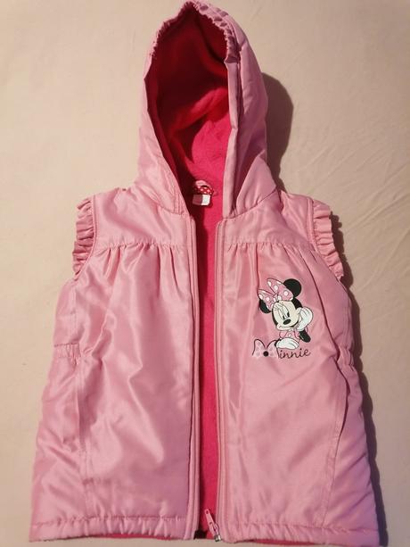 Zateplená vesta minnie, disney,110