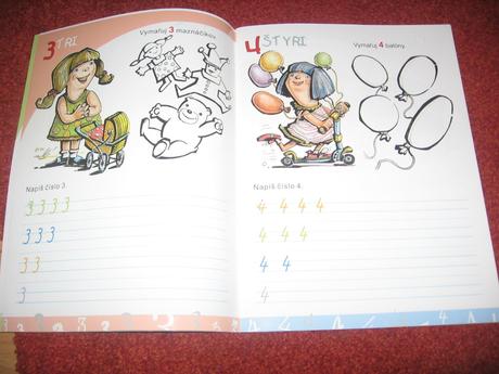 Pisacia kniha pre prvacika ja viem pocitat,